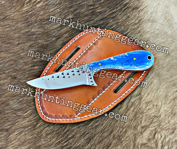 Custom Handmade Resp Steel Cowboy Skinner Knife… - Image 1
