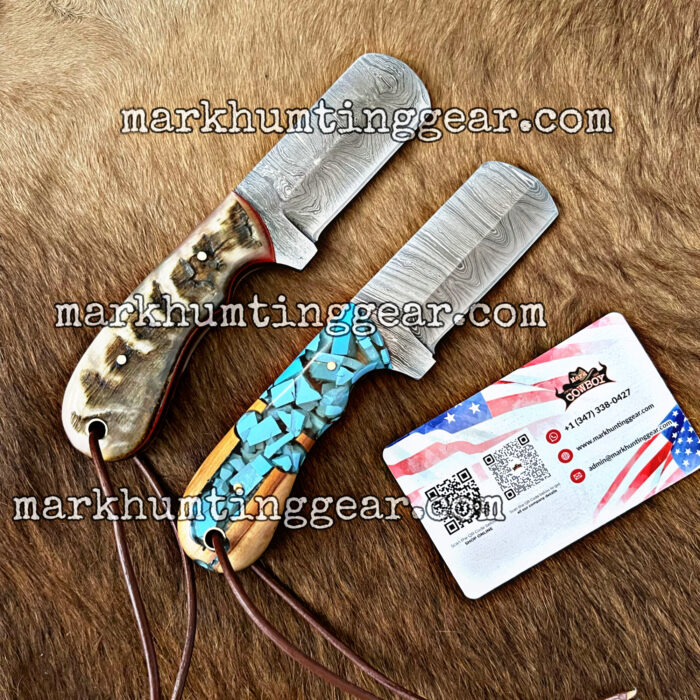 Buy One Get One Free Bull Cutter Knives With Leather Sheaths. - Image 1
