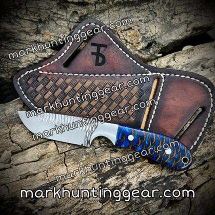 Custom Handmade Rasp Steel Cowboy Skinner Knife Comes With Cross Drow Sheath